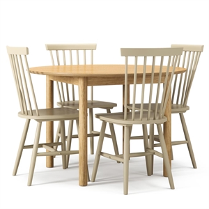 Department Wood Spisebordssæt Eg/Greige